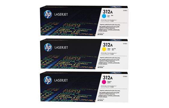 140242 HP CF440AM Toner HP CF440AM CYM multipack(3) HP 312 toner - 3 pack